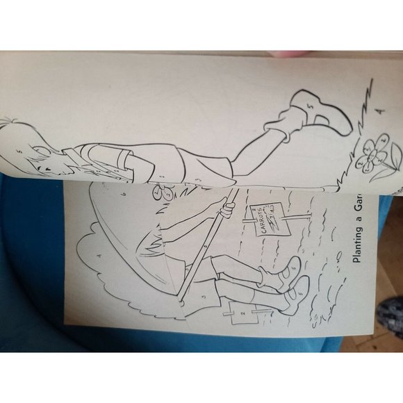 Winnie The Pooh Color By Number Coloring Book Vtg - Picture 9 of 12